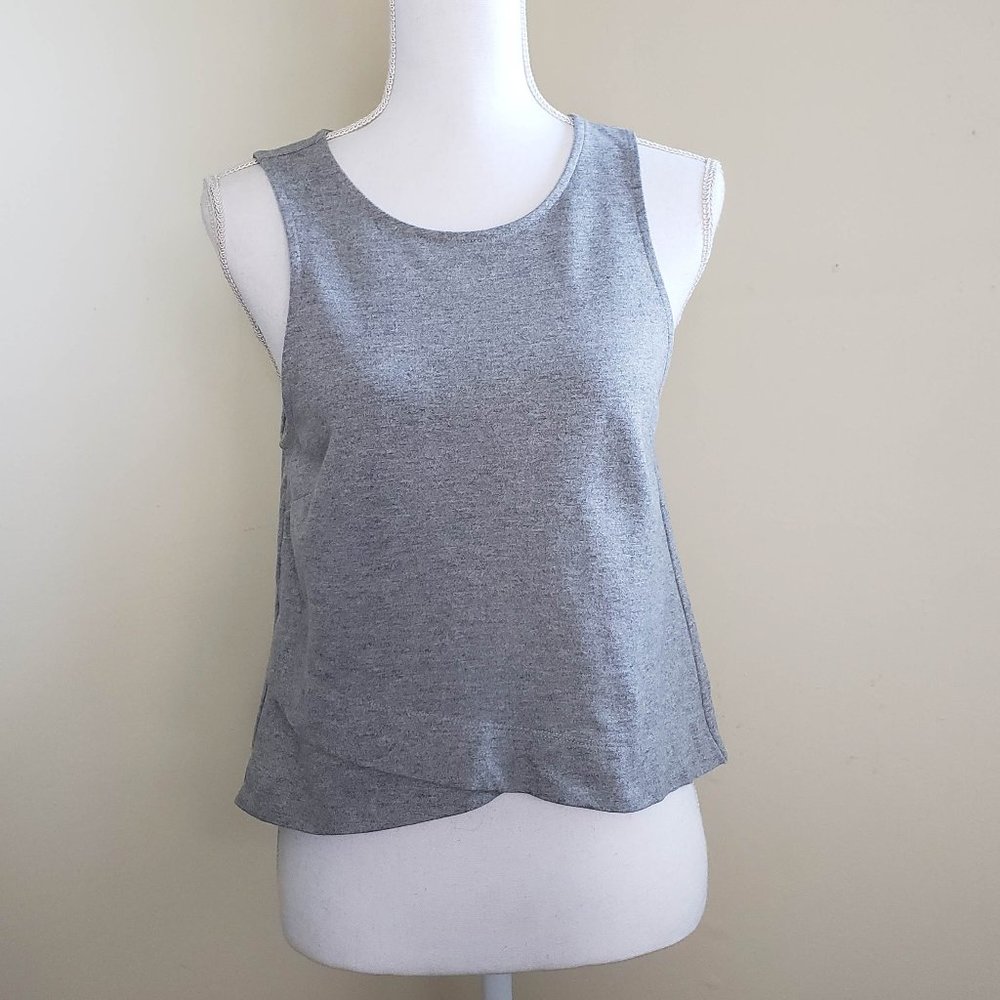 Banana Republic Sleeveless Layered Hem Tank Top XS - Picture 1 of 12